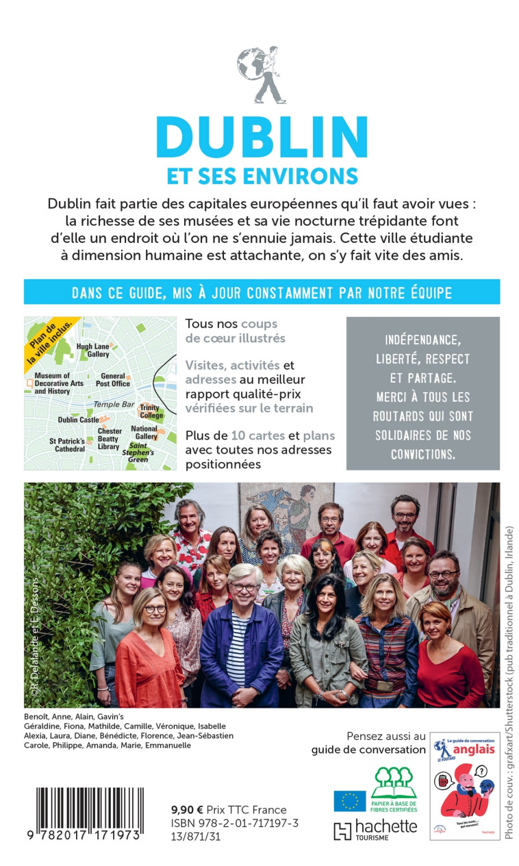 Guide du Routard Dublin 2022/23 -   - HACHETTE TOURI