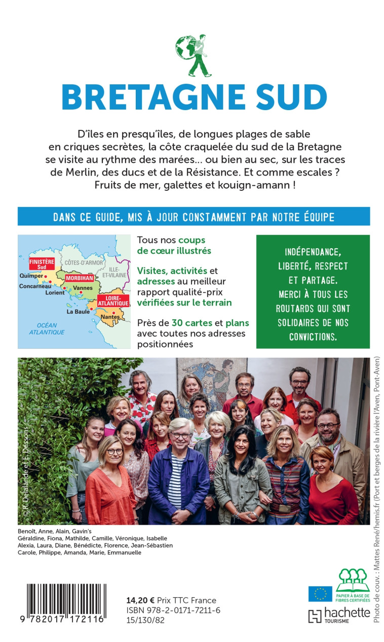 Guide du Routard Bretagne Sud 2022/23 -   - HACHETTE TOURI