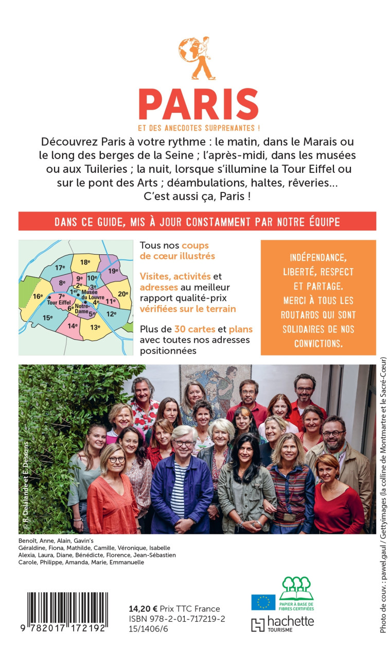 Guide du Routard Paris 2022/23 -   - HACHETTE TOURI