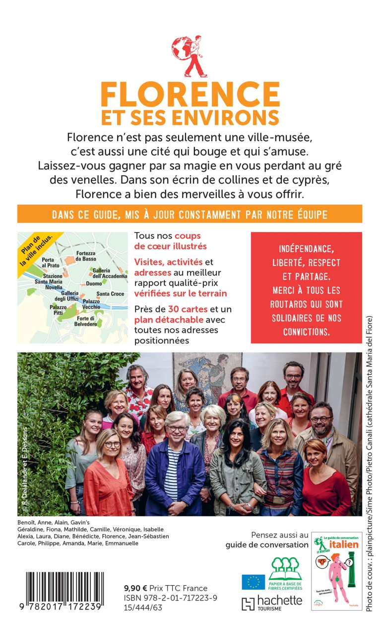 Guide du Routard Florence 2022/23 -   - HACHETTE TOURI