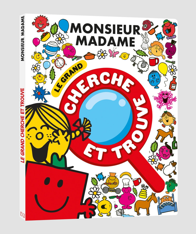 Monsieur Madame - Le grand cherche et trouve n°2 - Adam Hargreaves - HACHETTE JEUN.