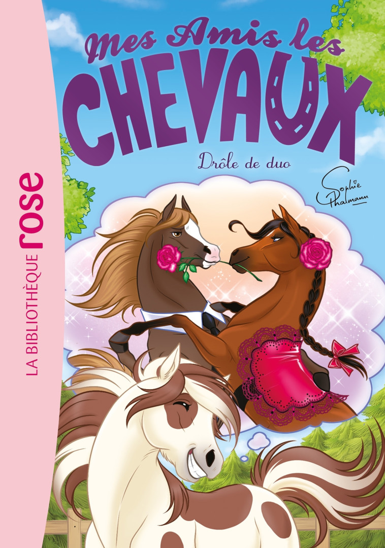 Mes amis les chevaux 38 - Drôle de duo - Sophie Thalmann - HACHETTE JEUN.