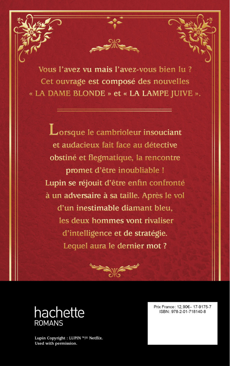 Arsène Lupin contre Herlock Sholmès - Maurice Leblanc - HACHETTE ROMANS