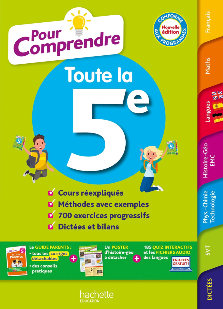 Pour comprendre Toute la 5e - Isabelle Lisle - HACHETTE EDUC