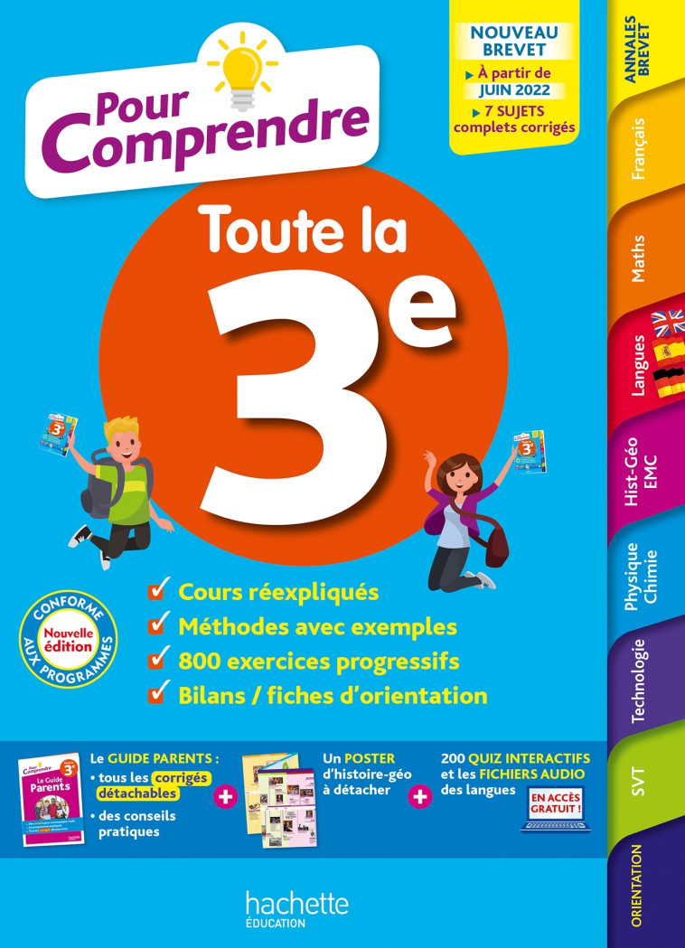 Pour comprendre Toute la 3e - Isabelle Lisle - HACHETTE EDUC