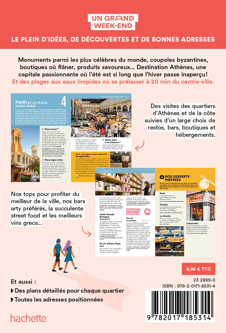 Athènes Guide Un Grand Week-end -   - HACHETTE TOURI