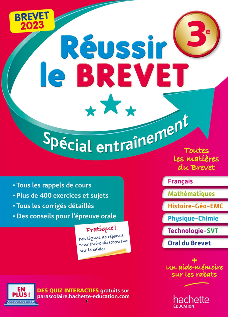 Réussir le Brevet 2023 - Isabelle Lisle - HACHETTE EDUC