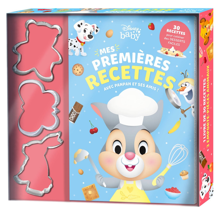 DISNEY BABY - Coffret - Mes Premières Recettes avec Panpan et ses amis - XXX - DISNEY HACHETTE