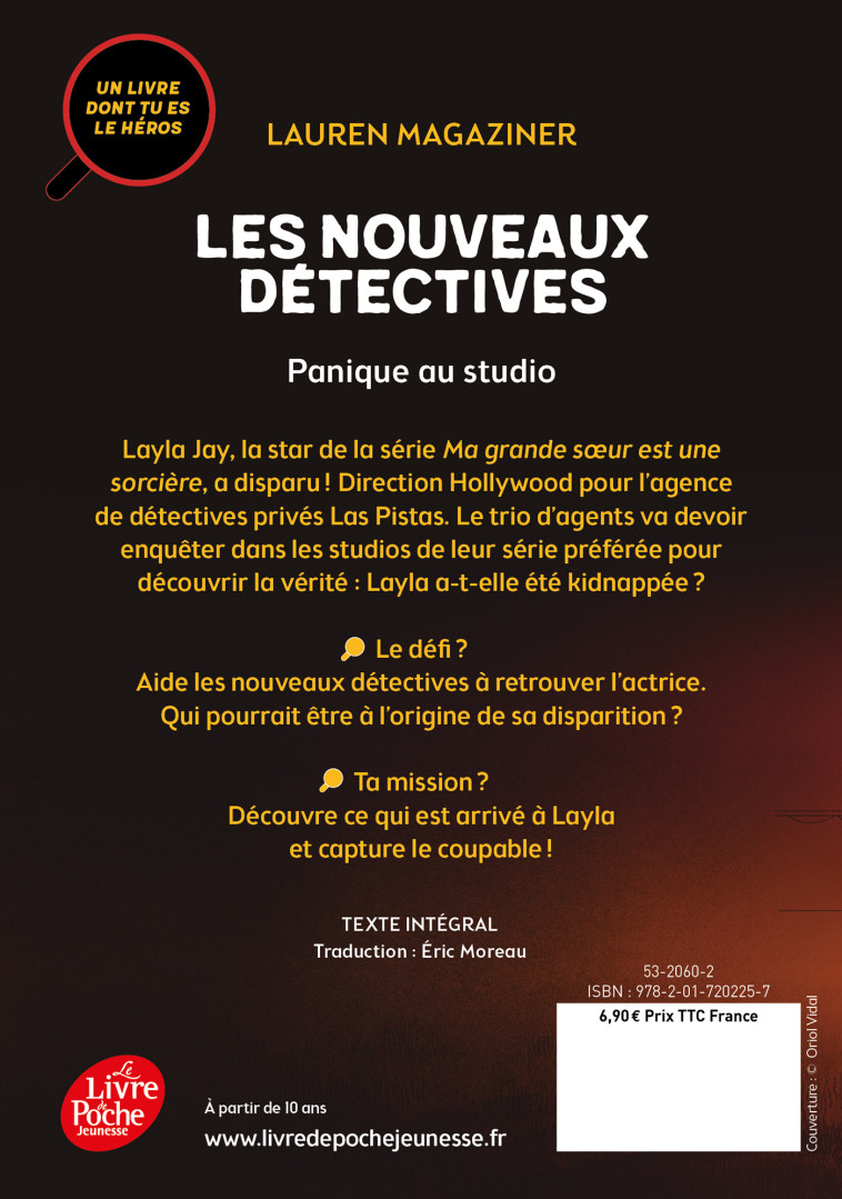 Les nouveaux détectives - Tome 2 - Éric Moreau - POCHE JEUNESSE