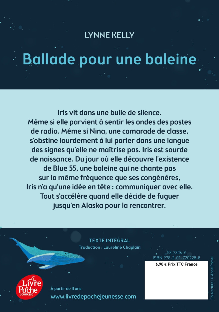 Ballade pour une baleine - Lynne Kelly - POCHE JEUNESSE