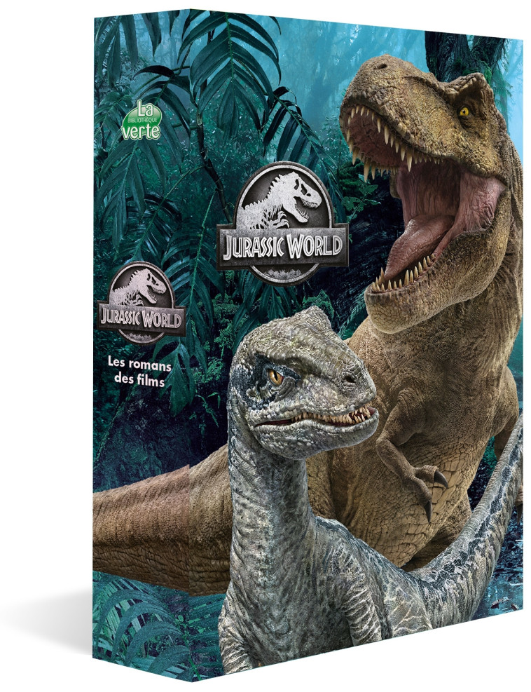 Coffret Jurassic World - Les romans des films -   - HACHETTE JEUN.