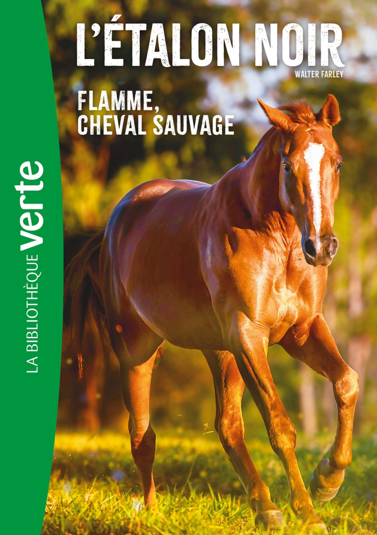 L'Etalon Noir NED 10 -  Flamme cheval sauvage - Walter Farley - HACHETTE JEUN.