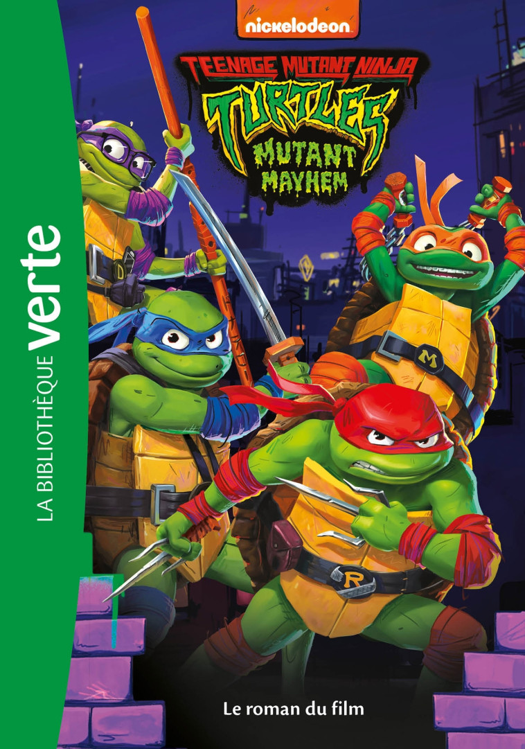 Ninja Turtles - Teenage Years - Le roman du film -   - HACHETTE JEUN.