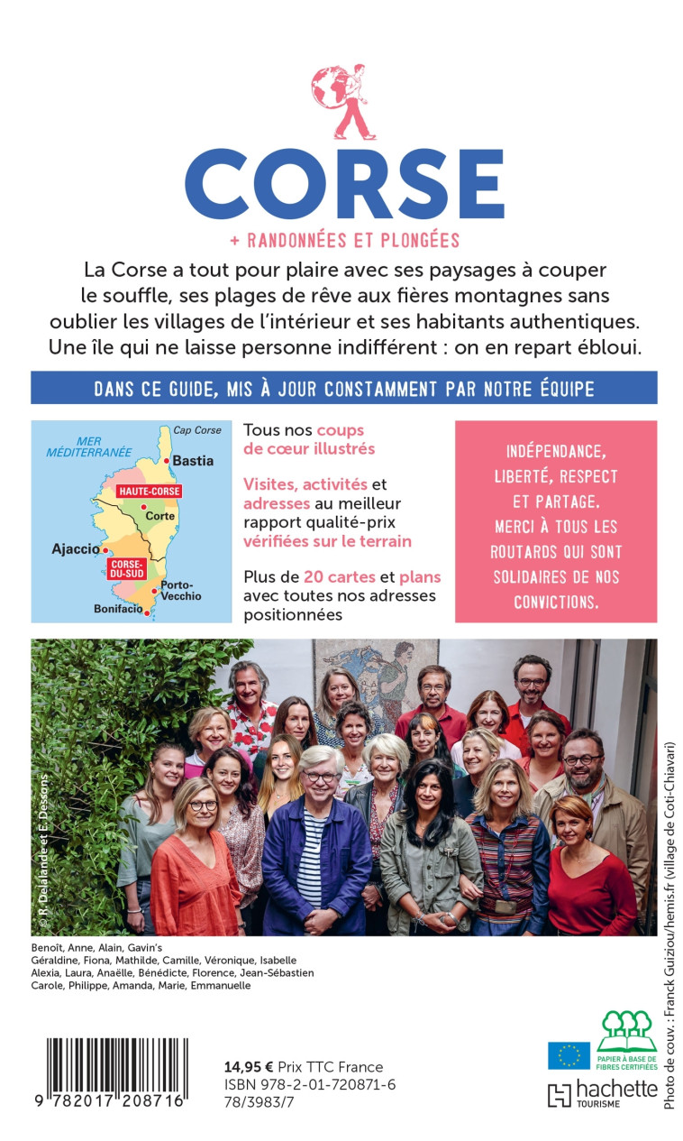 Guide du Routard Corse 2023/24 -   - HACHETTE TOURI