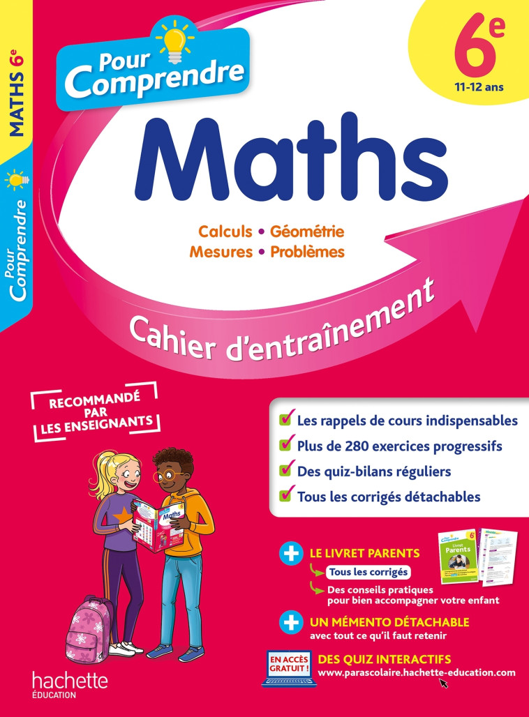 Pour Comprendre Maths 6E - Philippe Rousseau - HACHETTE EDUC