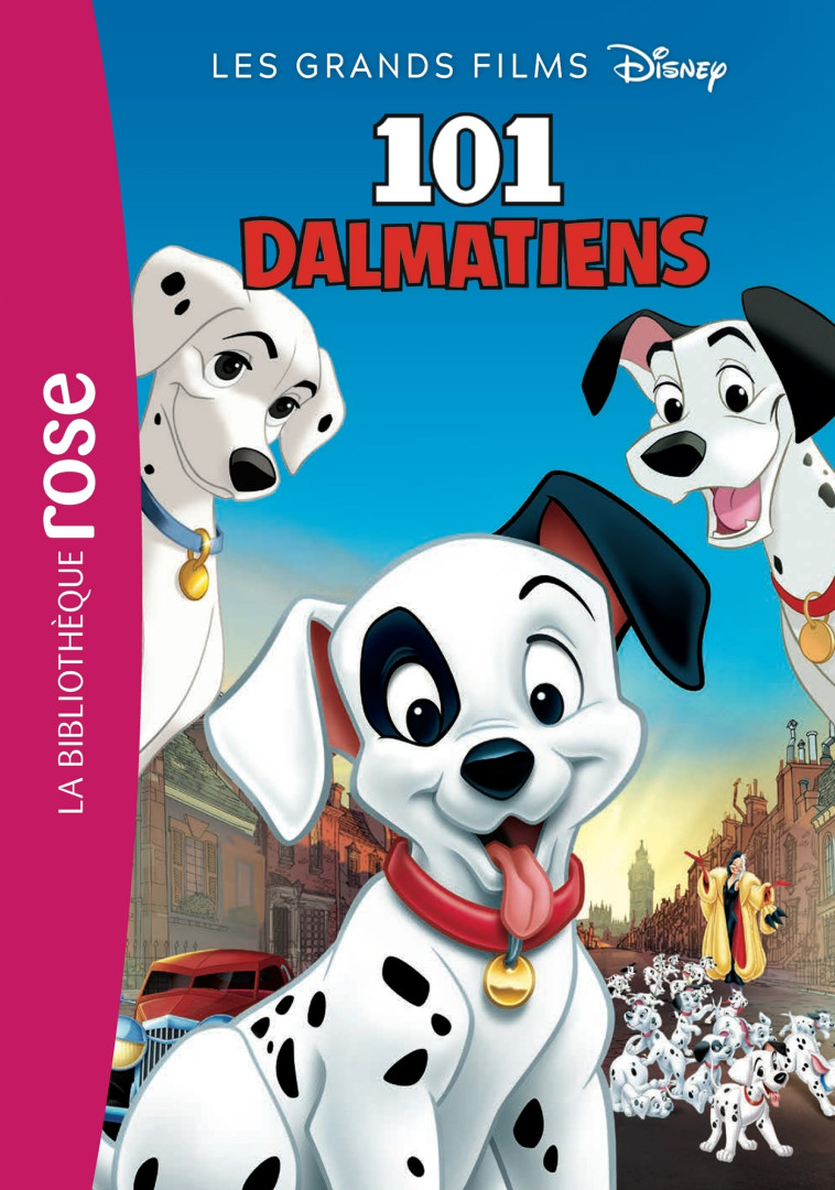 Les grands films Disney 01 - Les 101 dalmatiens - Walt Disney - HACHETTE JEUN.