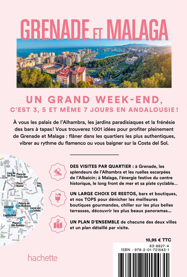 Grenade et Malaga Guide Un Grand Week-end -   - HACHETTE TOURI