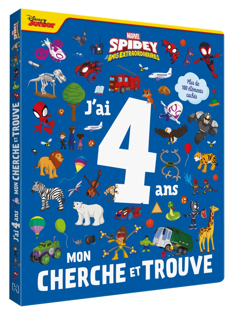 SPIDEY ET SES AMIS EXTRAORDINAIRES - Mon Cherche et Trouve - J'ai 4 ans - MARVEL - XXX - DISNEY HACHETTE