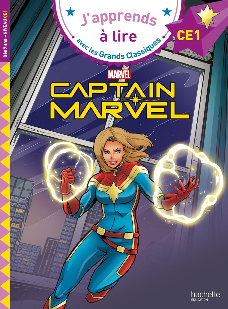 Disney - Marvel - Captain Marvel, CE1 - Isabelle Albertin - HACHETTE EDUC