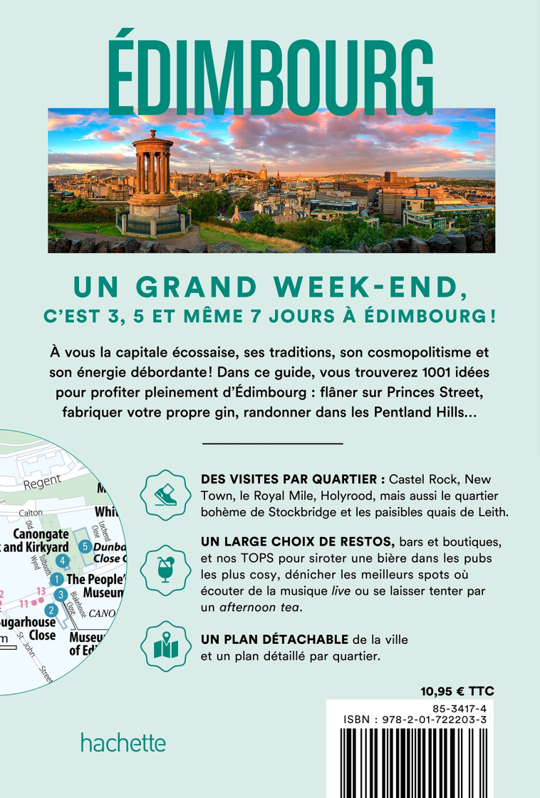 Édimbourg Guide Un Grand Week-end -   - HACHETTE TOURI