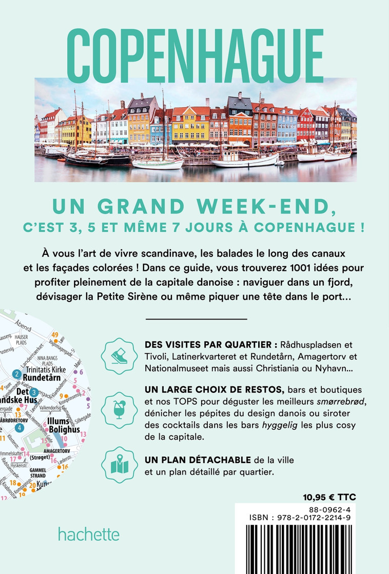 Copenhague Un Grand Week-end -   - HACHETTE TOURI