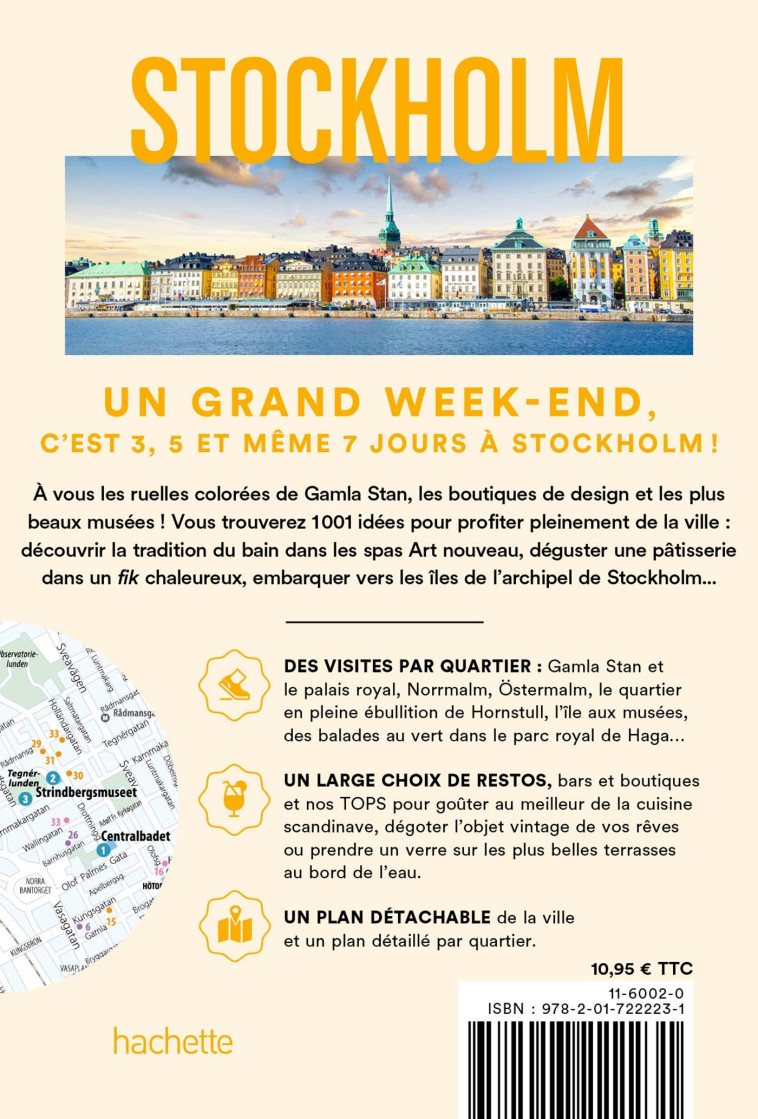 Stockholm Guide Un Grand Week-end -   - HACHETTE TOURI