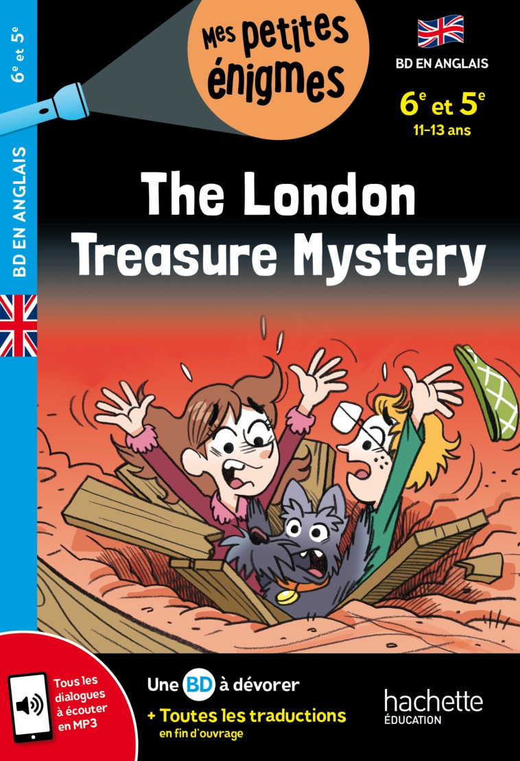 The London Treasure Mystery  - 6e et 5e - Cahier de vacances 2024 - Joanna Le May - HACHETTE EDUC