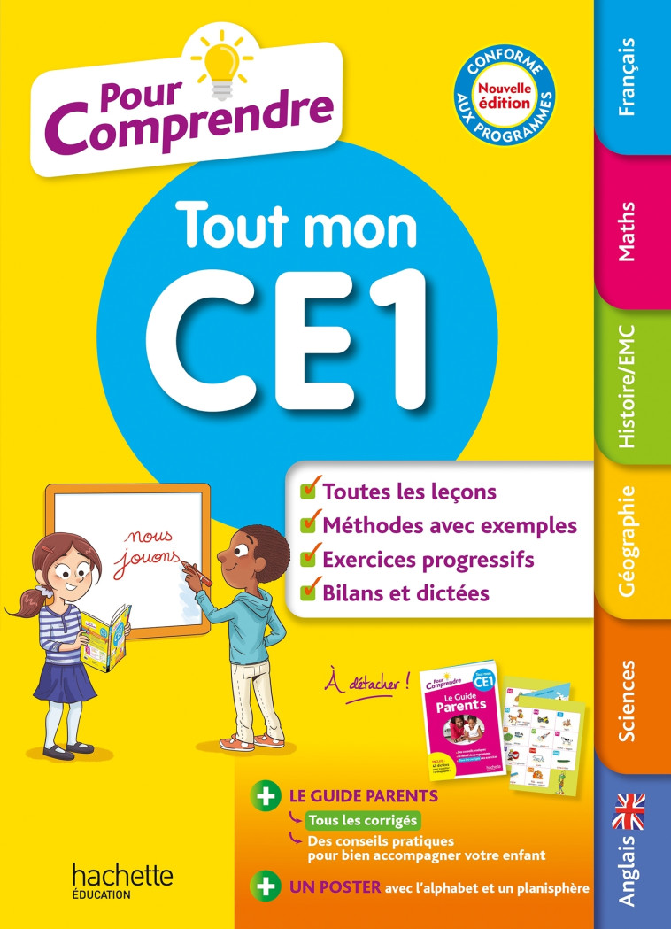 Pour comprendre tout mon CE1 - Frédérique Beau - HACHETTE EDUC