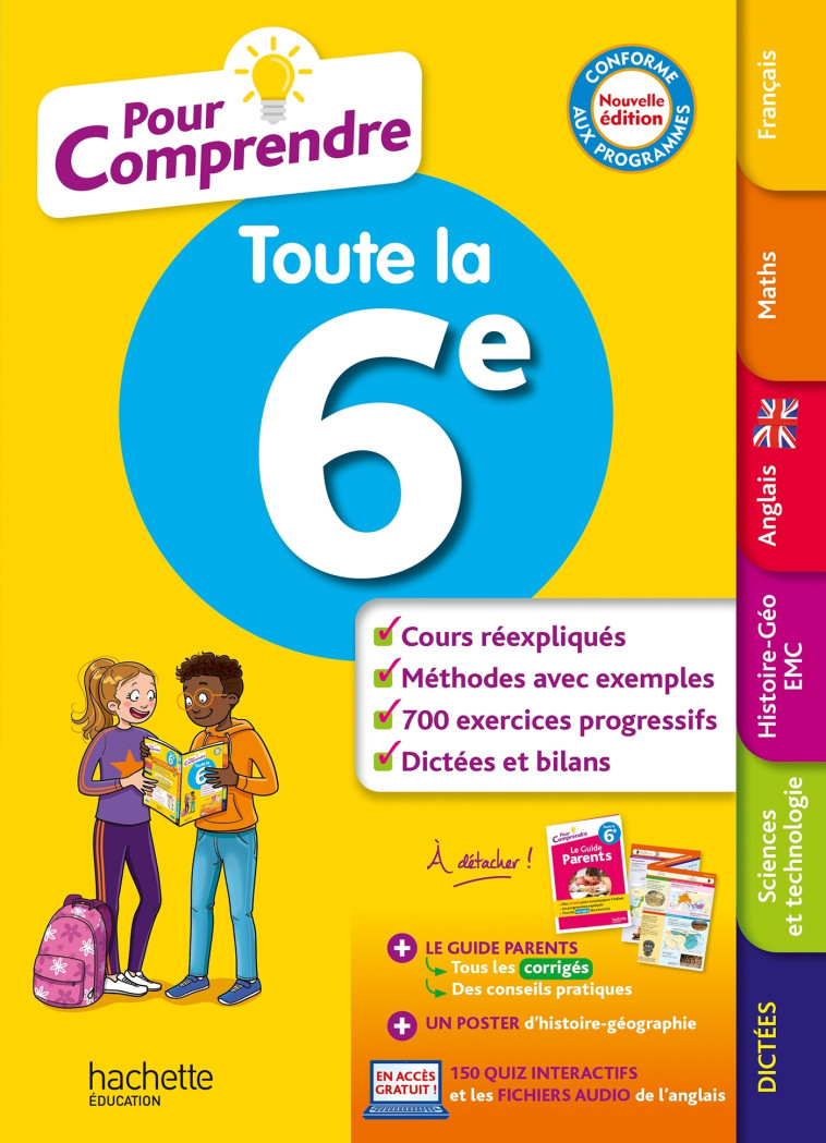 Pour Comprendre Toute la 6e - Michèle Blanc - HACHETTE EDUC