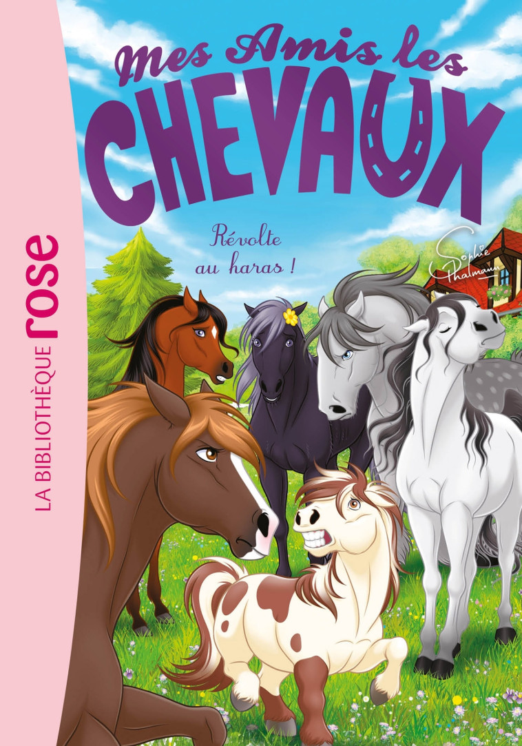 Mes amis les chevaux 42 - Révolte au haras ! - Sophie Thalmann - HACHETTE JEUN.