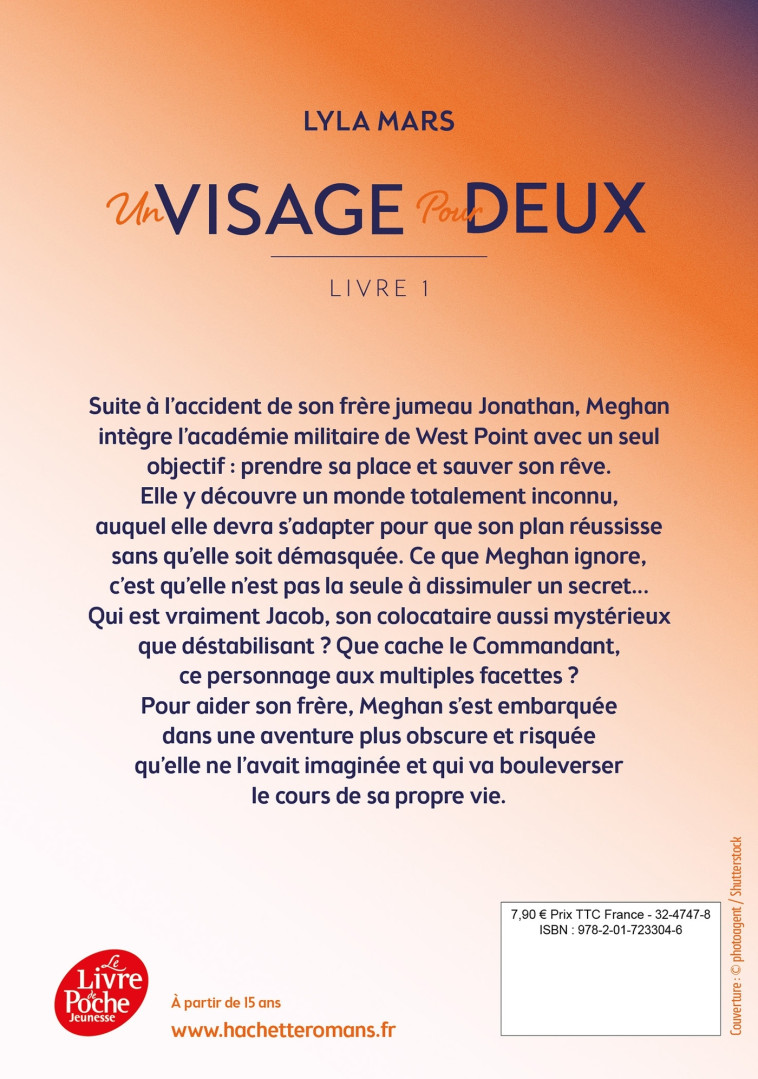 Un visage pour deux - Tome 1 - Lyla Mars - POCHE JEUNESSE