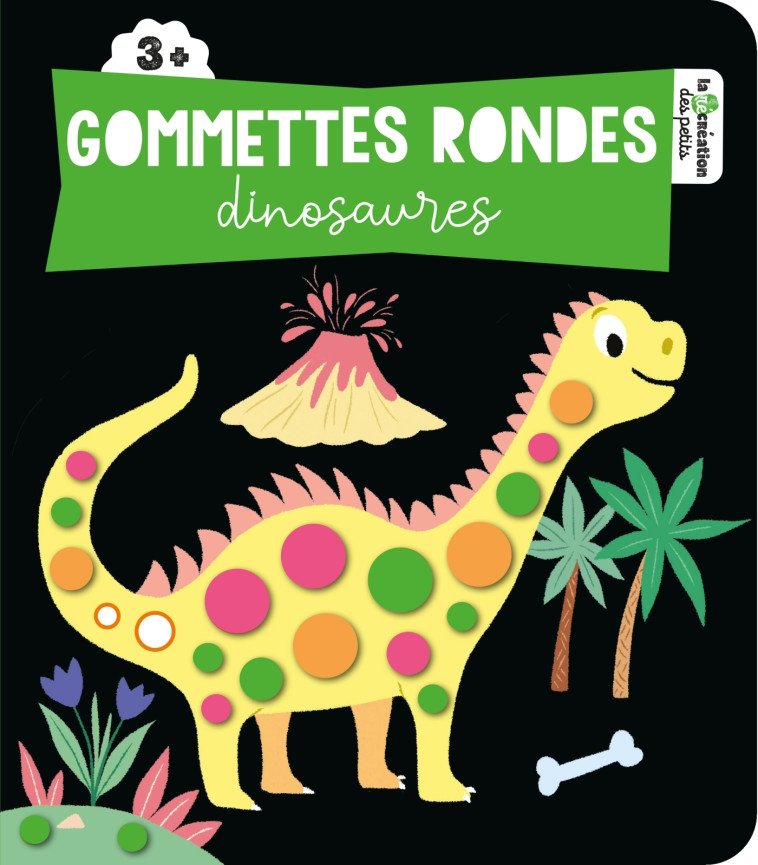 Gommettes rondes Dinosaures -  Solenne et Thomas - DEUX COQS D OR