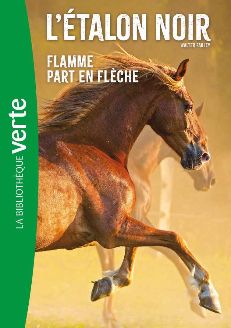 L'Etalon Noir NED 12- Flamme part en flèche - Walter Farley - HACHETTE JEUN.