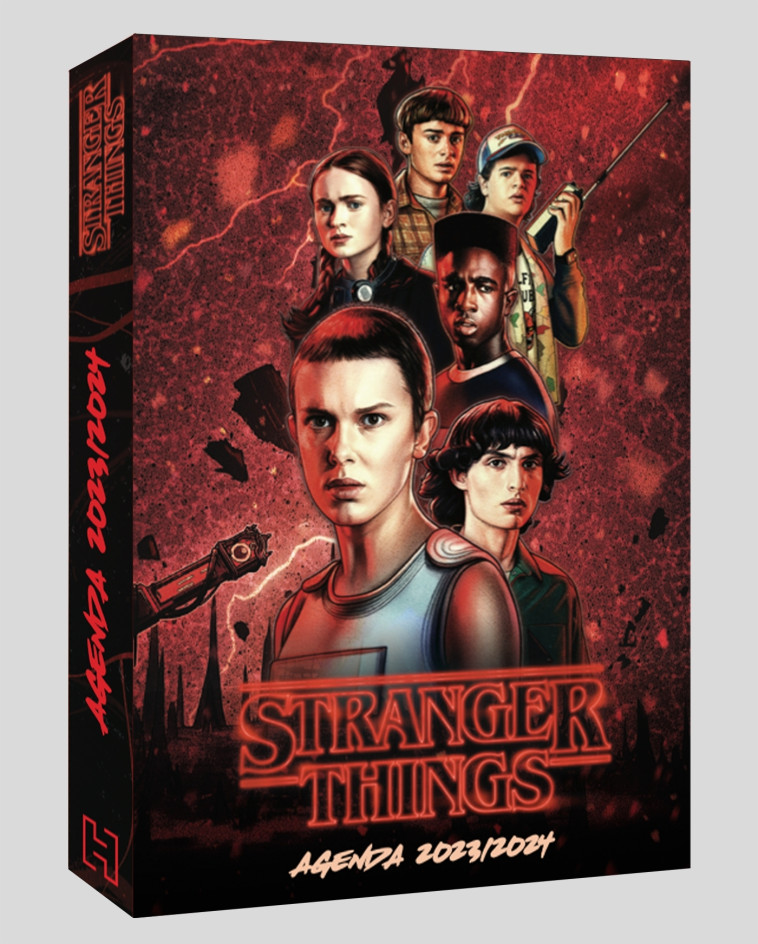 Stranger Things-Agenda 2023-2024 -   - HACHETTE JEUN.