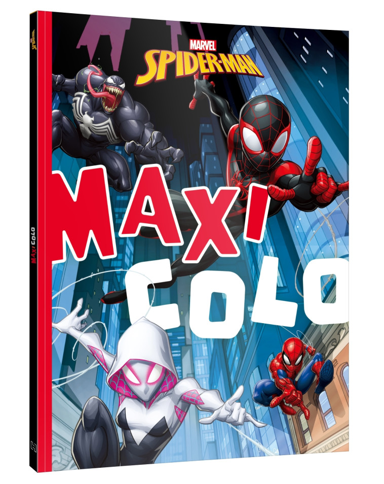 SPIDER-MAN - Maxi Colo - MARVEL - XXX - DISNEY HACHETTE