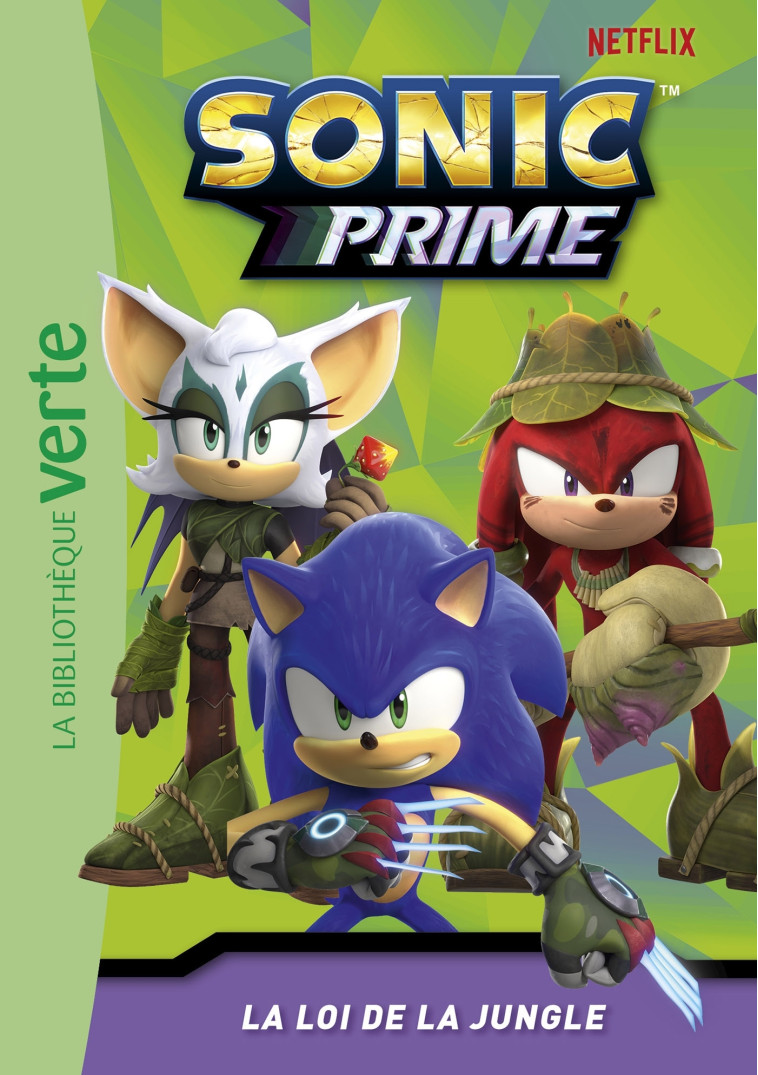 Sonic Prime 03 - La loi de la jungle -  SEGA - HACHETTE JEUN.