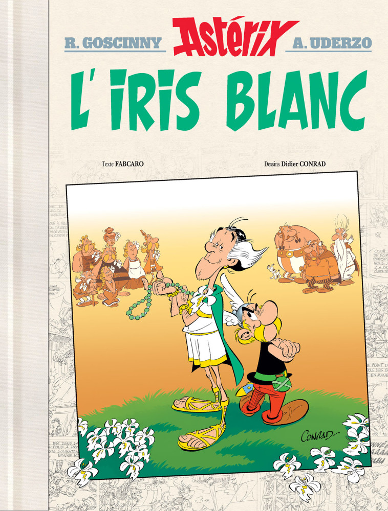 ASTERIX Tome 40 Edition Luxe - L'Iris blanc -  Fabcaro - HACHETTE