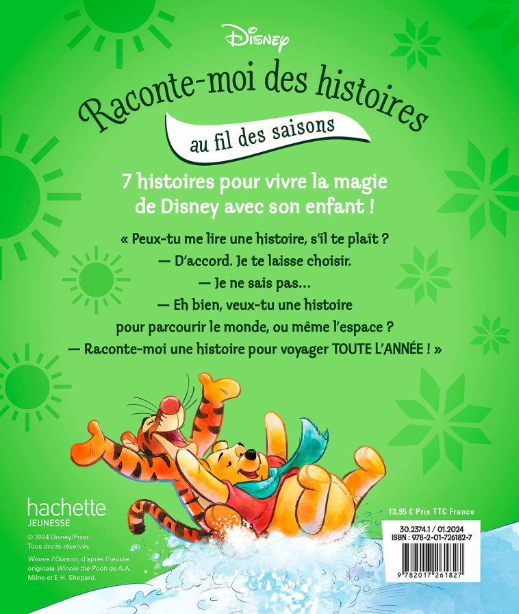 DISNEY - Raconte-moi des histoires au fil des saisons - XXX - DISNEY HACHETTE