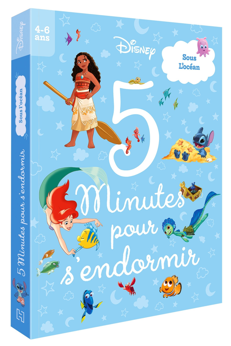 DISNEY - 5 Minutes pour s'endormir (4-6 ans) - Sous l'océan - XXX - DISNEY HACHETTE