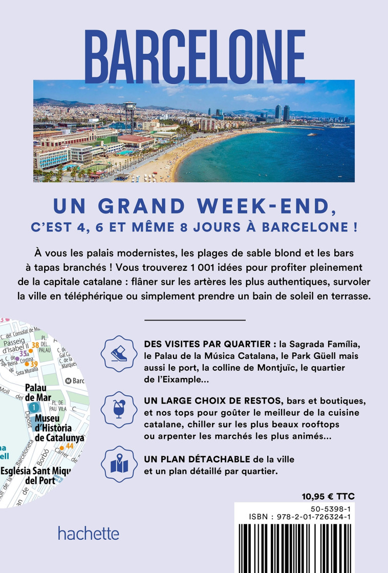 Barcelone Guide Un Grand Week-end -   - HACHETTE TOURI