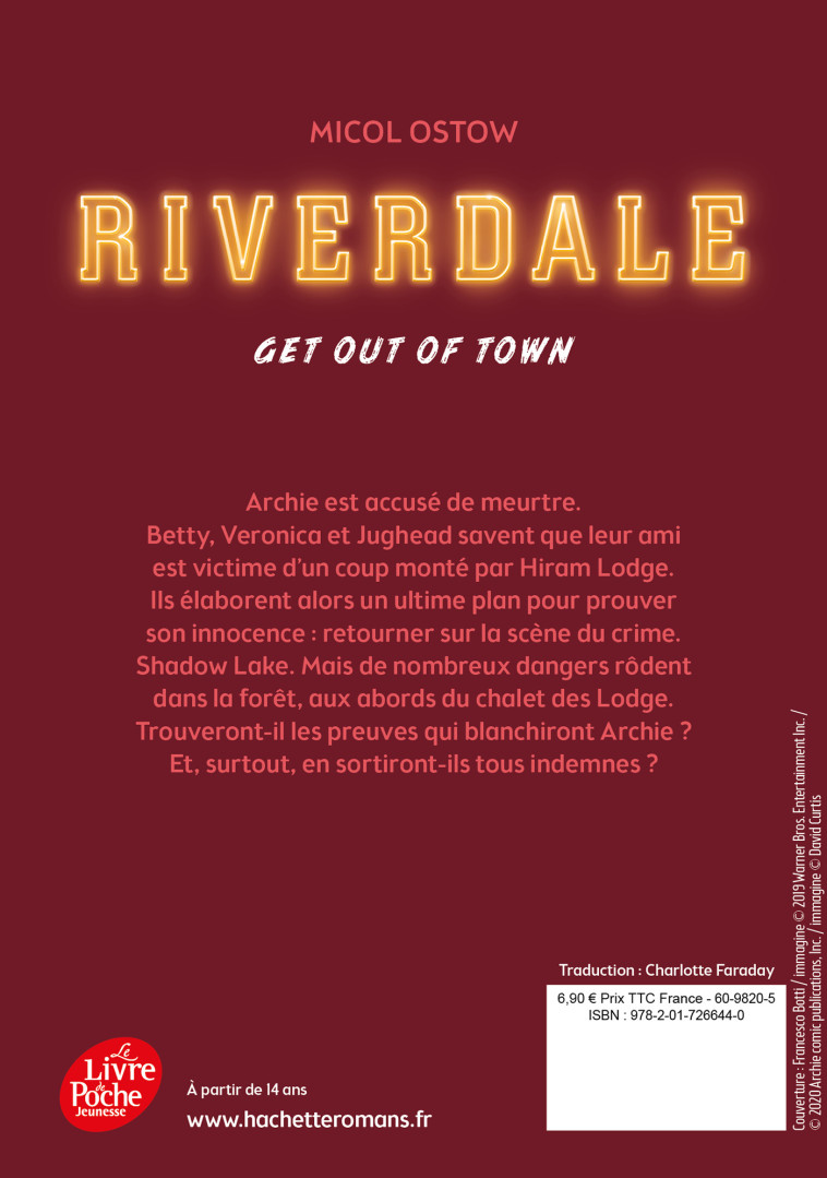 Riverdale - Tome 2 - Micol Ostow - POCHE JEUNESSE