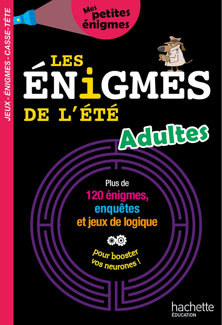 Les énigmes de l'été Adultes - Cahier de vacances 2021 - Clémence Roux de Luze - HACHETTE EDUC