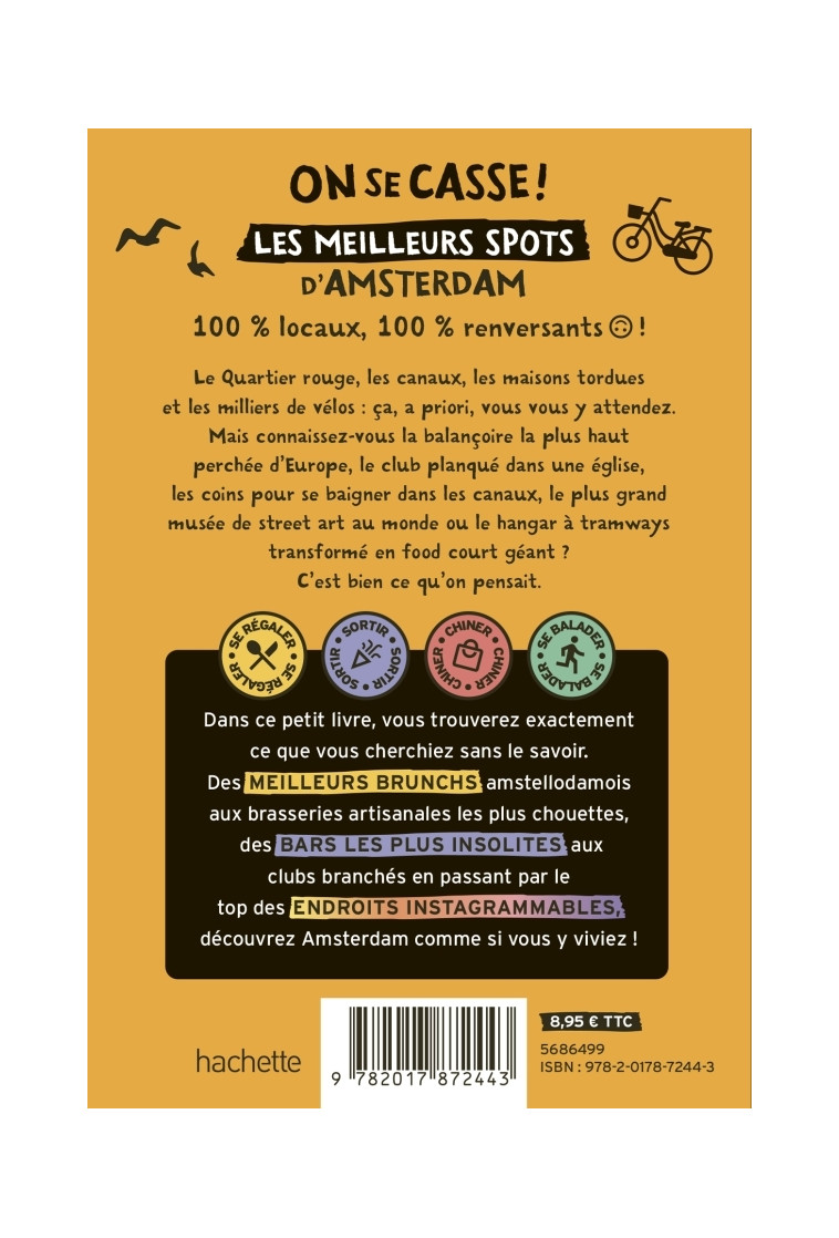 On se casse ! Les meilleurs spots à Amsterdam -   - HACHETTE TOURI