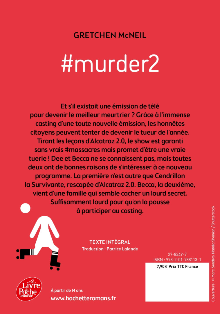 #murder - Tome 2 - Gretchen McNeil - POCHE JEUNESSE