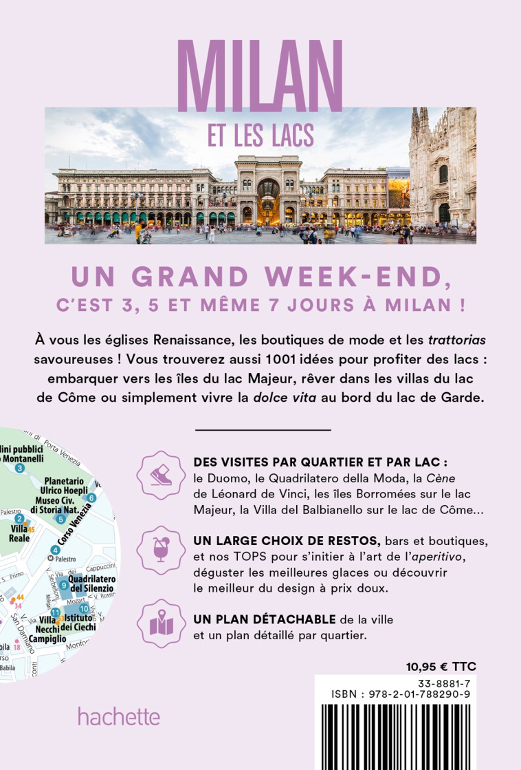 Milan Guide Un Grand Week-end -   - HACHETTE TOURI