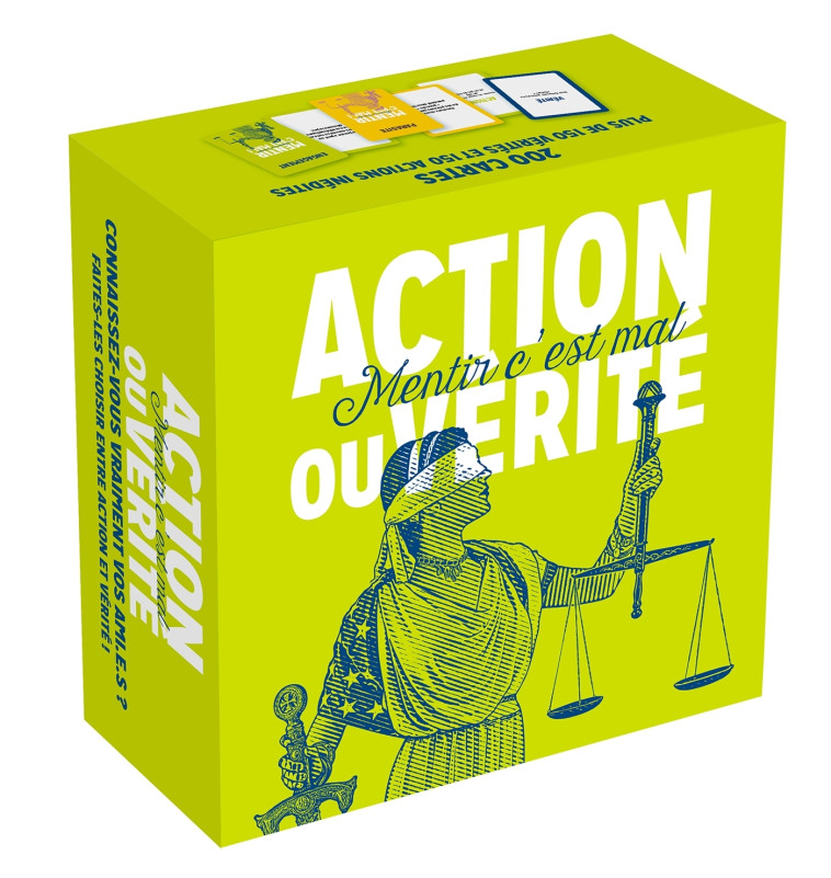 Boîte Action ou vérité -   - HACHETTE PRAT