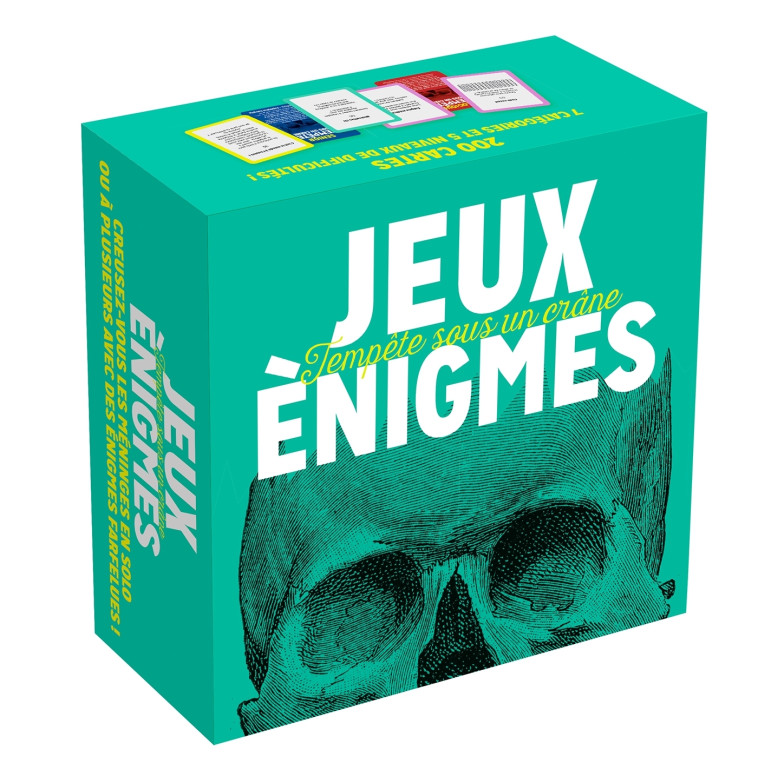 Boîte Jeux énigmes - Nicolas Bonnefoy - HACHETTE PRAT