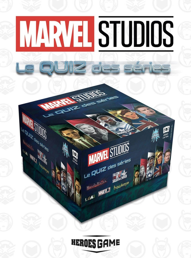 Boîte quiz Séries Marvel - Philippe Touboul - HACHETTE HEROES