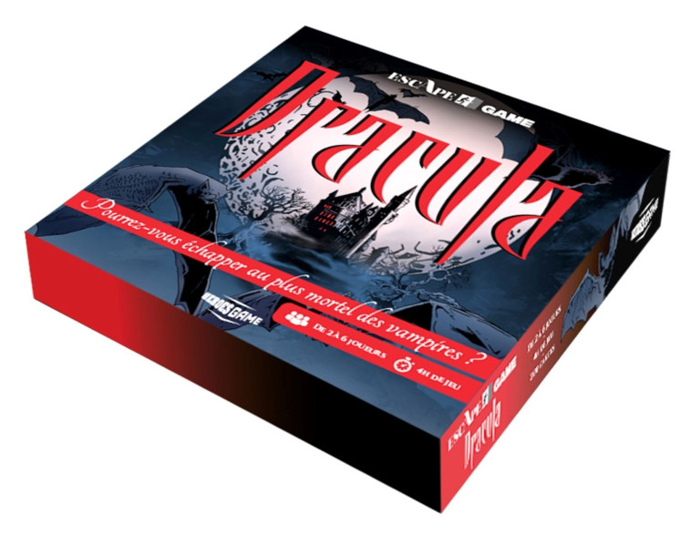 Escape Game - Dracula -  Makma - HACHETTE HEROES