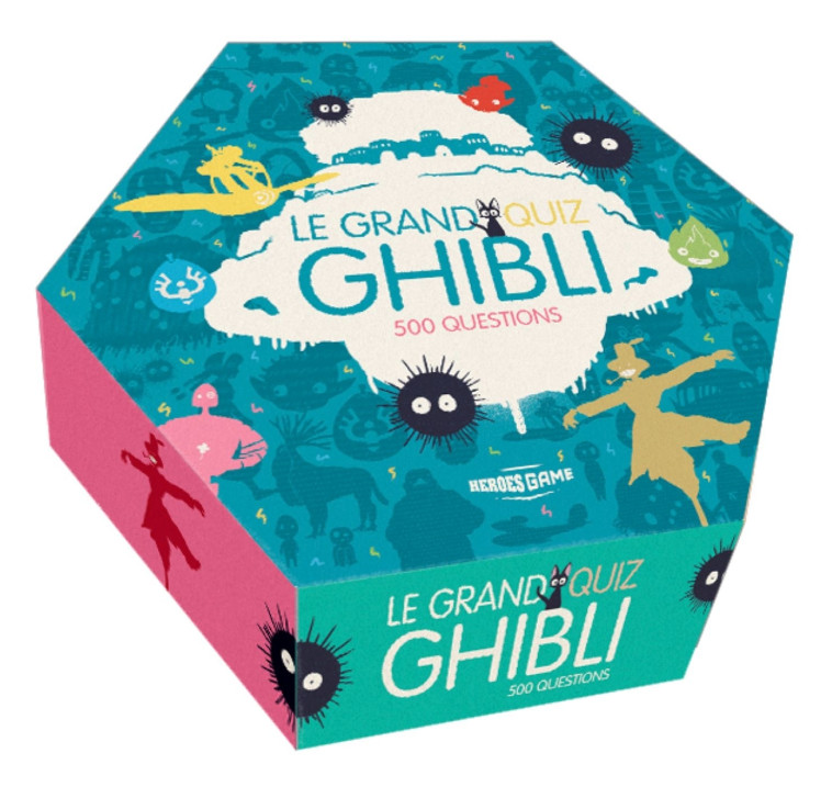 Grand quiz Ghibli - Patrice Lesparre - HACHETTE HEROES